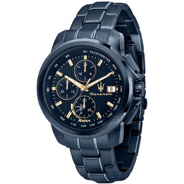 Orologio Maserati Solar Blue Cronografo Uomo R8873649002