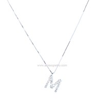 Collana Cierre Lettera M Donna LT03M