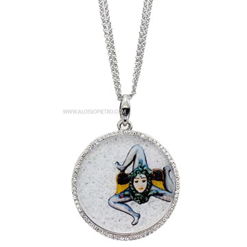 Collana Sicily-in La Trinacria Donna CL134