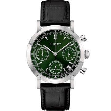 Orologio Bulova High Precision 262Khz Cronografo Uomo 96B457