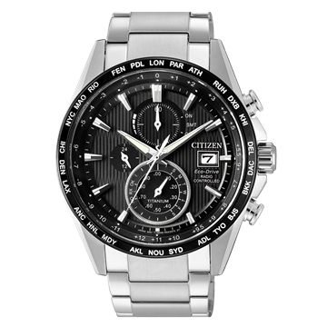Orologio Citizen H800 Titanio Radiocontrollato Crono Eco-Drive Uomo AT8154-82E  