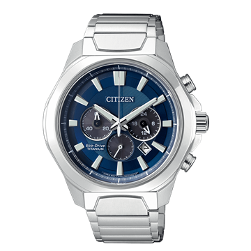 Orologio Citizen Super Titanio Crono Eco-Drive Uomo CA4320-51L