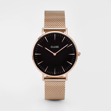 LA BOHME MESH ROSE GOLD/BLACK