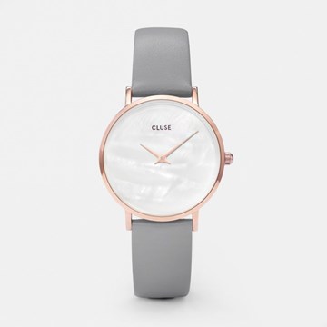MINUIT LA PERLE ROSE GOLD WHITE PEARL/STONE GREY