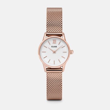 LA VEDETTE MESH ROSE GOLD/WHITE