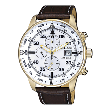 Orologio Citizen Aviator Cronografo Eco-Drive Uomo CA0693-12A